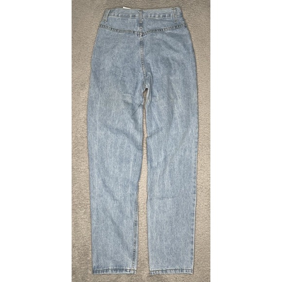 Vintage 90s Disney Mickey Mouse Jerry Leigh Jeans Womens Sz 5 Blue Straight Fit - Picture 7 of 13